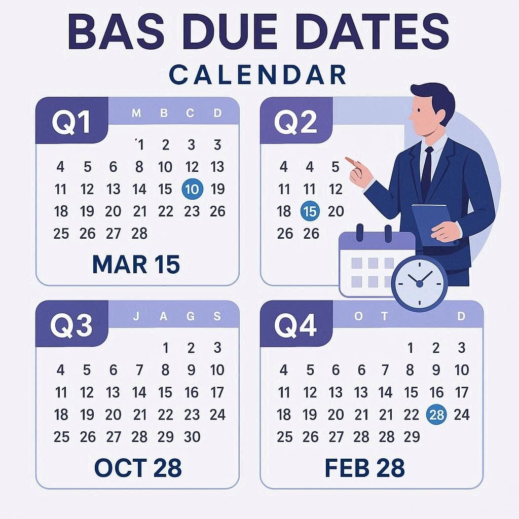 BAS Due Dates 2025